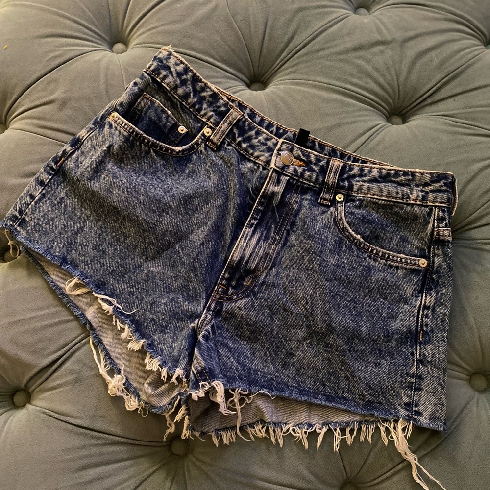 H & M distressed Jean Shorts